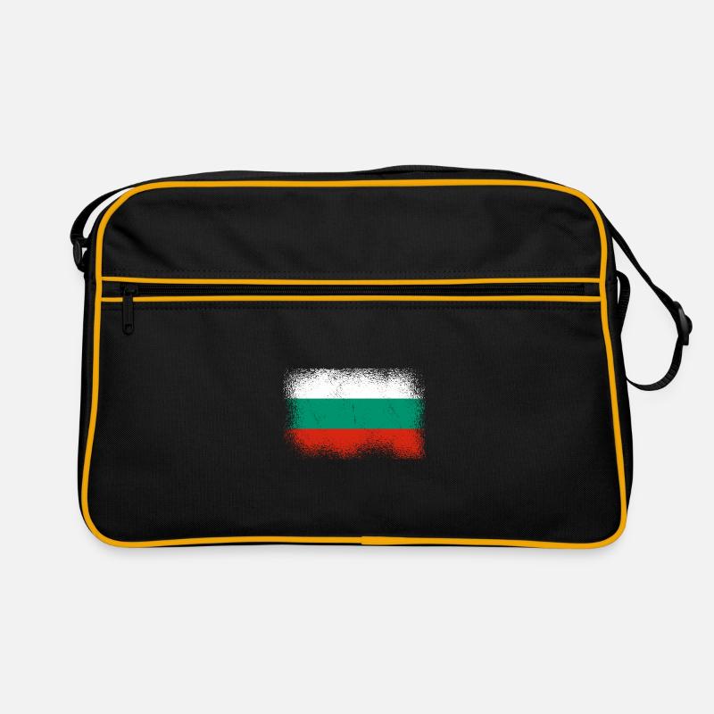 Bulgarie Drapeau bulgare Drapeau Sables d’or Sac Retro