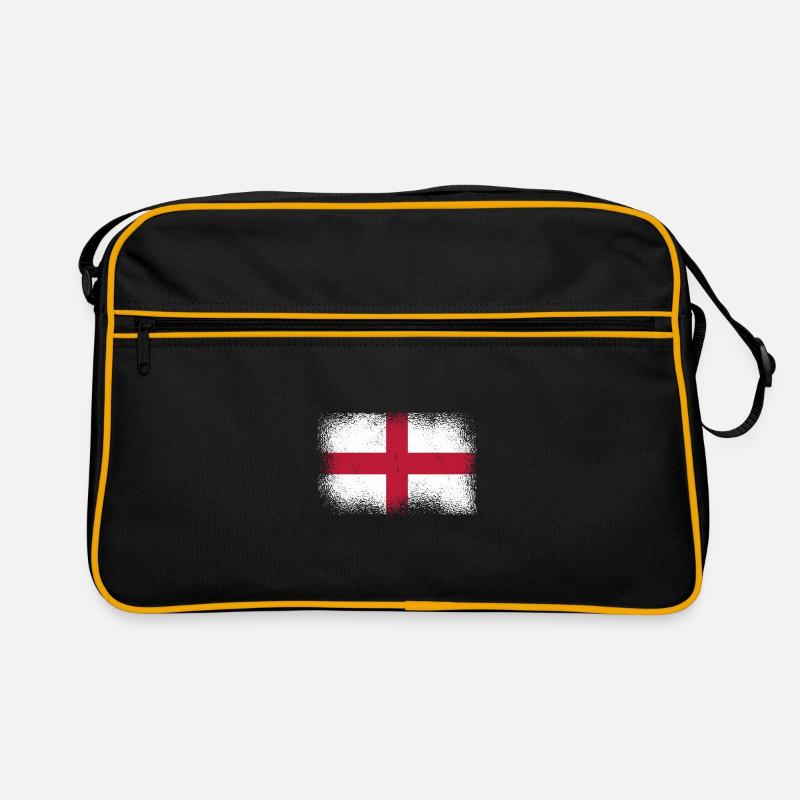 Angleterre Drapeau Vintage Drapeau anglais Utilisé Look Sac Retro
