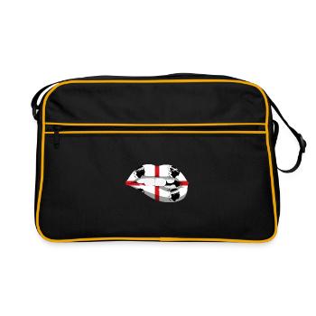 Sardinia Flag Sardinian Flag Sardegna Flag - Retro Bag - black/gold - Front
