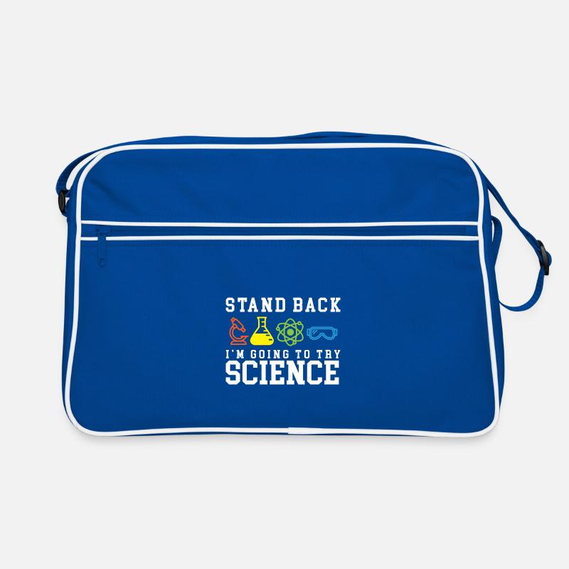 Stand Back Laboratory Experiment Gift Retro Bag