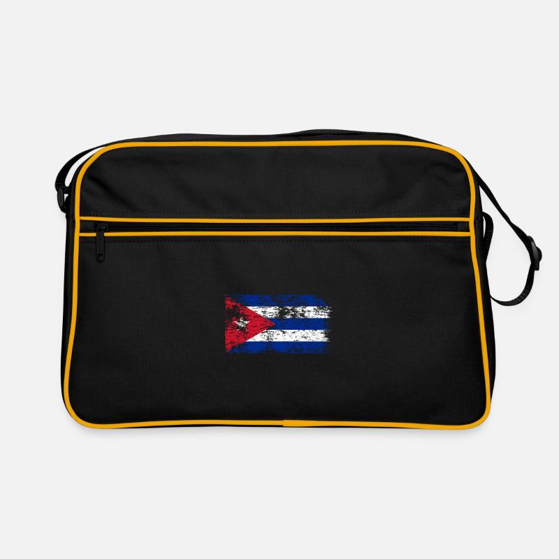 Cuba Drapeau Caraïbes Vacances Cuba Voyage La Havane Sac Retro
