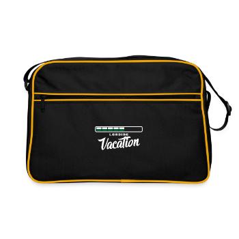Drapeau de Saxe Drapeau saxon Ossi Holiday SN - Sac Retro - noir/or - Devant