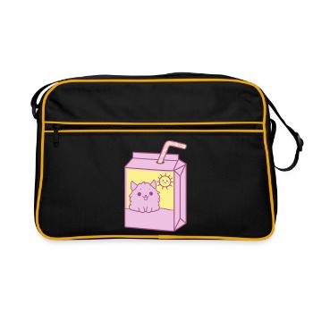 Un design de package mignon - Sac Retro - noir/or - Devant