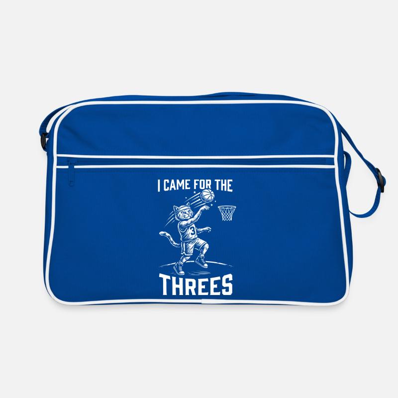 basket, mignon, basket, meme, chat, sport Sac Retro