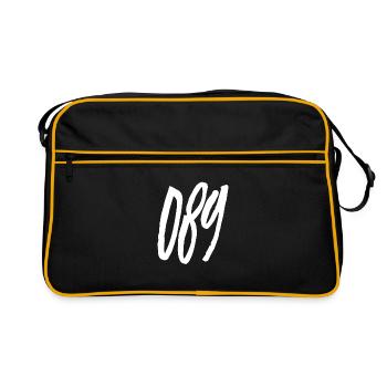 089 Area code Munich - Retro Bag - black/gold - Front