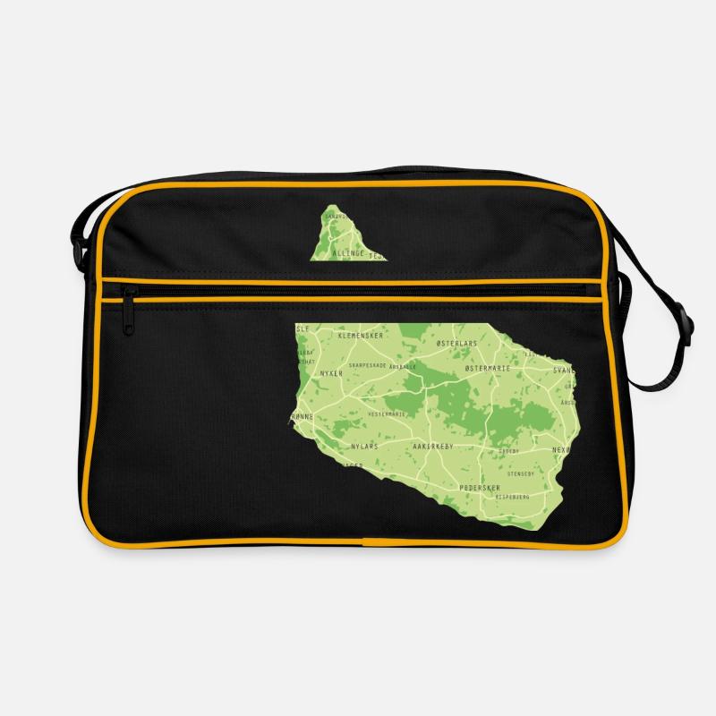Bornholmer map Retro Bag