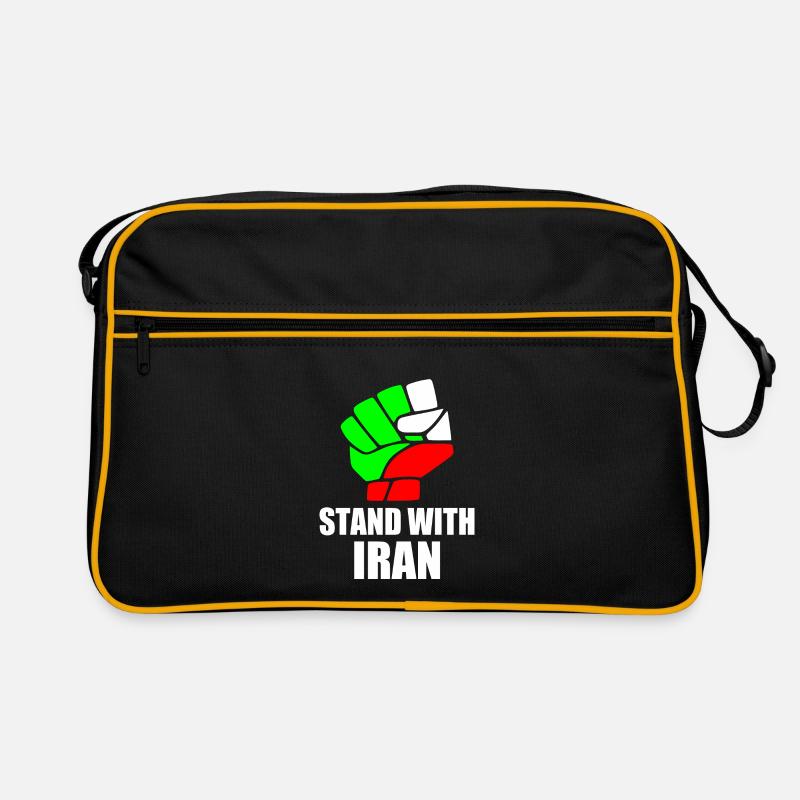 Stand with iran Sac Retro