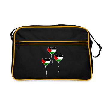 Palestine - Sac Retro - noir/or - Devant
