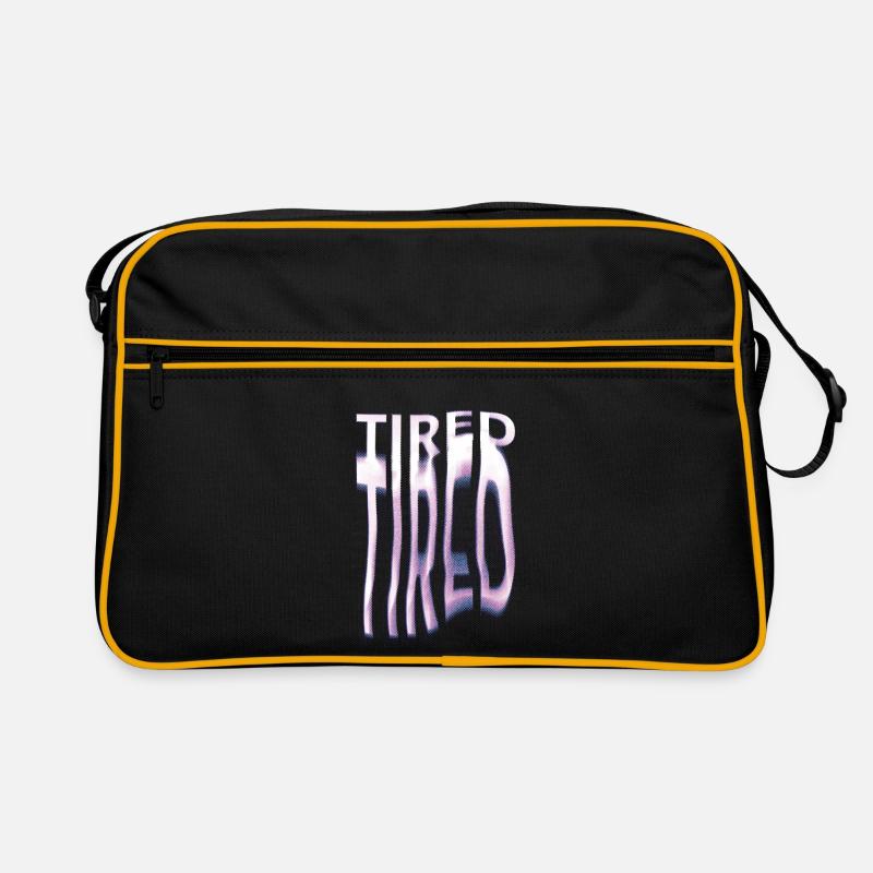 TIRED – Une esthétique déformée pour les insomniaques Sac Retro