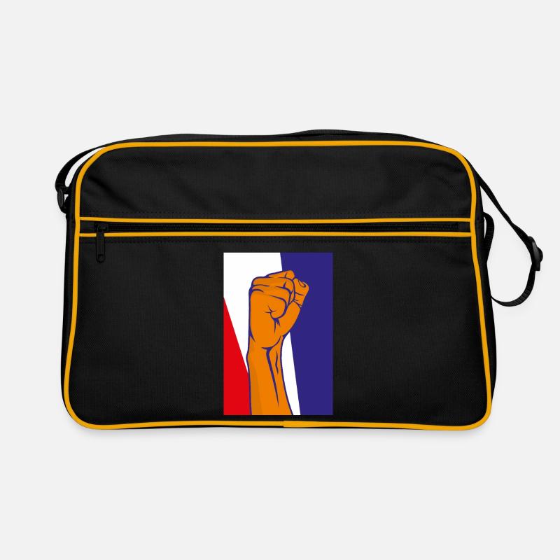 Kampfgeist Faust Illustration Retro Tasche