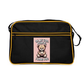 NEXUS VISTA 2050: Where Dreams Meet Reality - Retro Bag - black/gold - Front