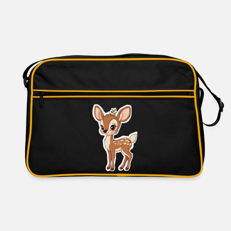 roe deer Retro Bag