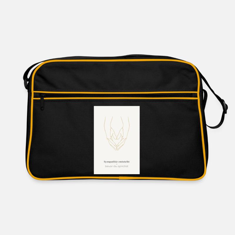  Sympathie entsteht – bevor du sprichst Retro Tasche
