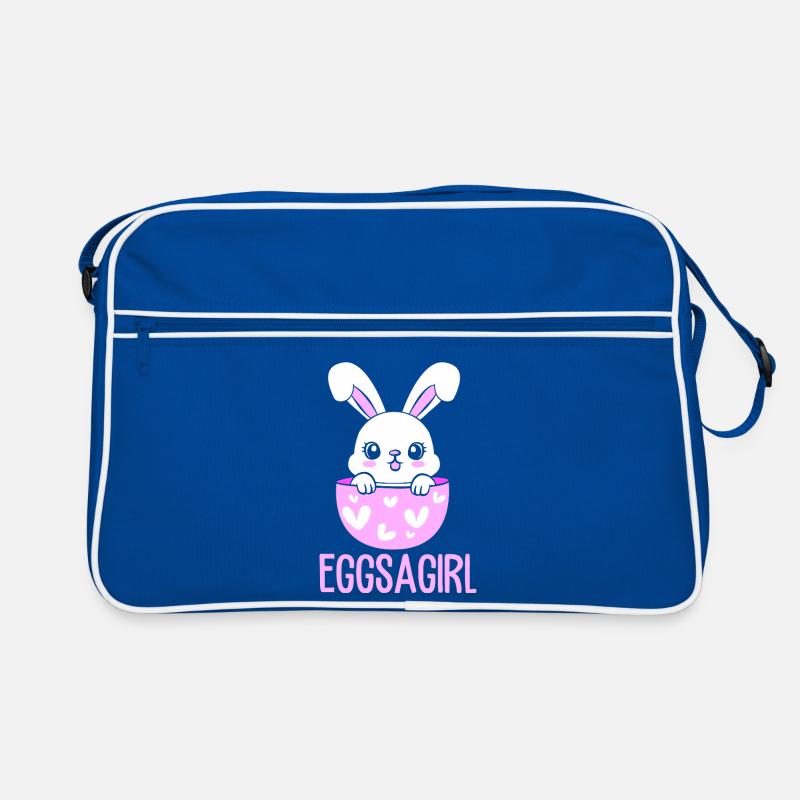 Expectant Mom Easter Gender Reveal Retro Bag