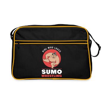 sumo - Retro Bag - black/gold - Front