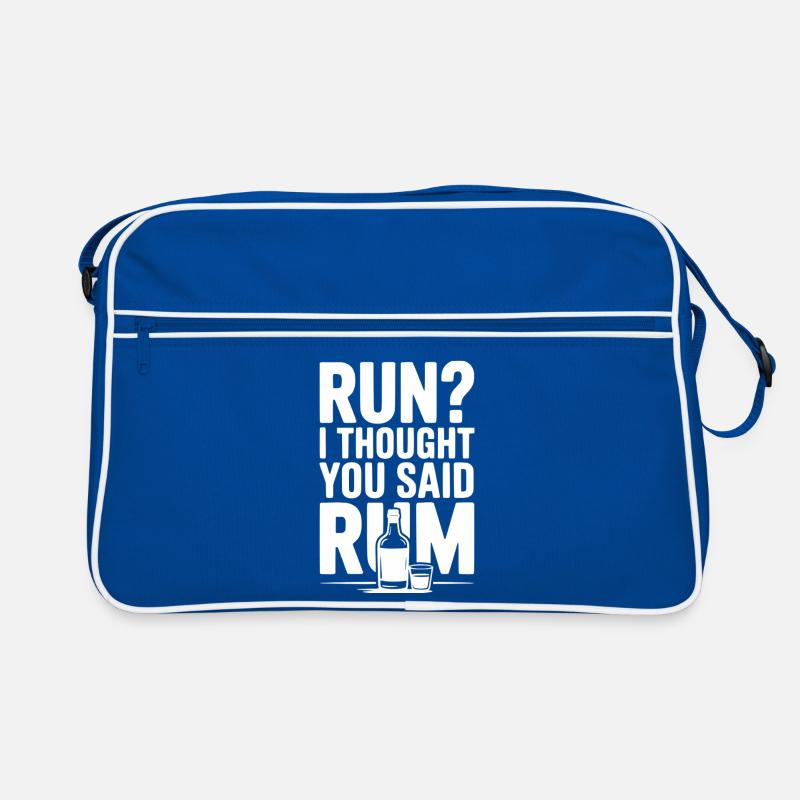 Run? I Thought You Said Rum Retro Bag
