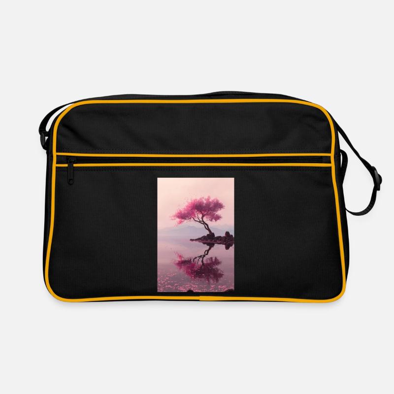 Blush Blossom Shore Reflections Retro Bag