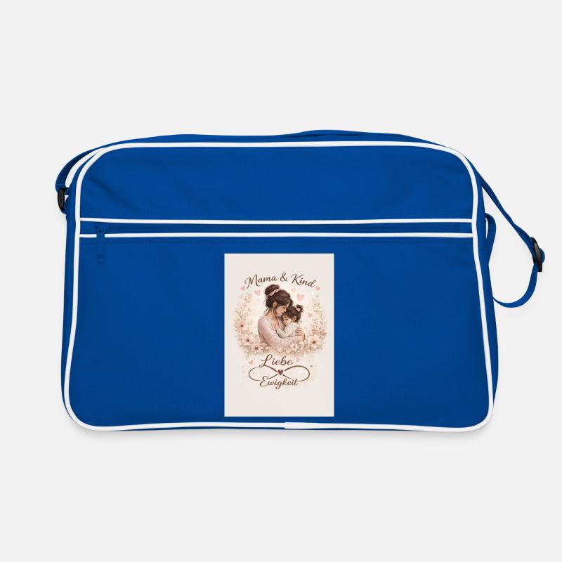 Mutter Tochter  Retro Tasche