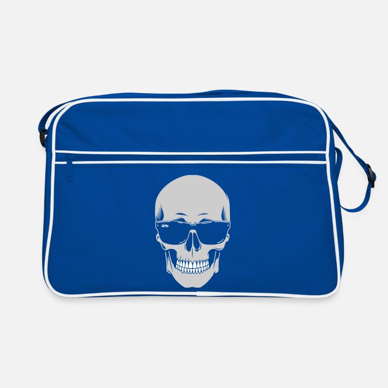 Sunglasses Skeleton Noir Retro Bag