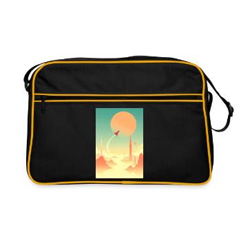 First Journeys Beyond Distant Horizons - Retro Bag - black/gold - Front