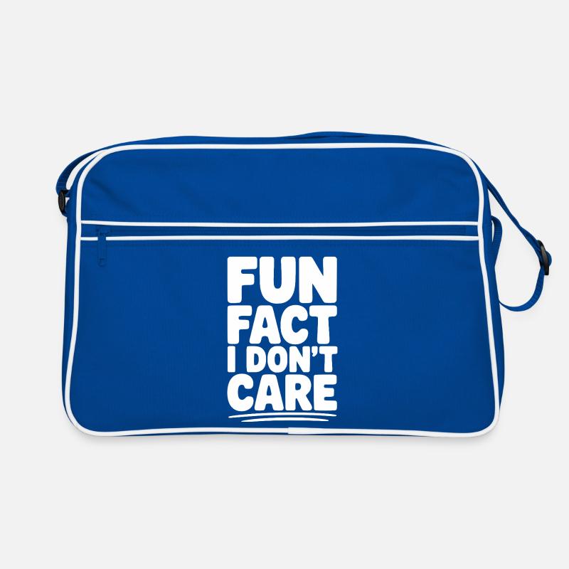 Fun Fact I Don't Care Retro Bag