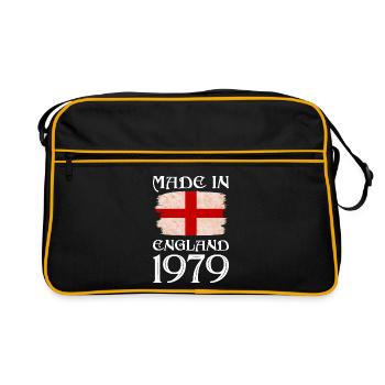 Made in England 1979 - St George's Day - English - Retro Bag - black/gold - Front