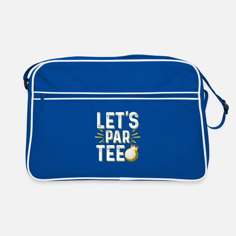 Let's Par Tee Golf Player Golfing Golf Course Golf Retro Tasche
