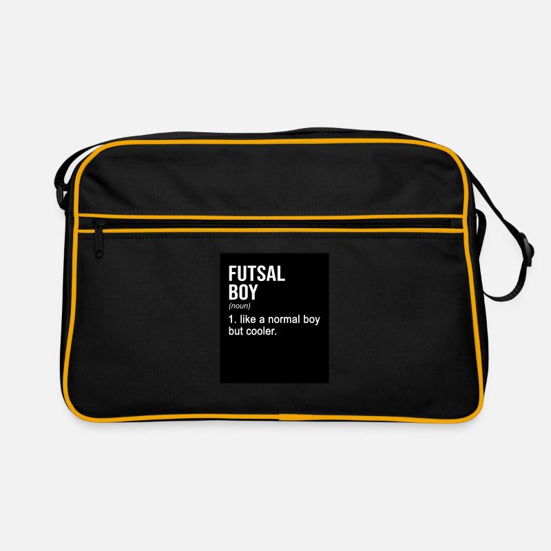 Futsal Boy Like A Normal Boy But Cooler Indoor Soc Retro Tasche