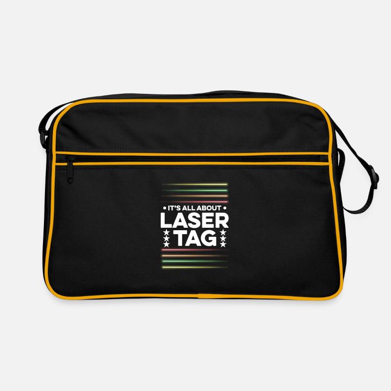 Ask Me About Lasertag Lasergame Phaser Lasertag Pl Retro Tasche