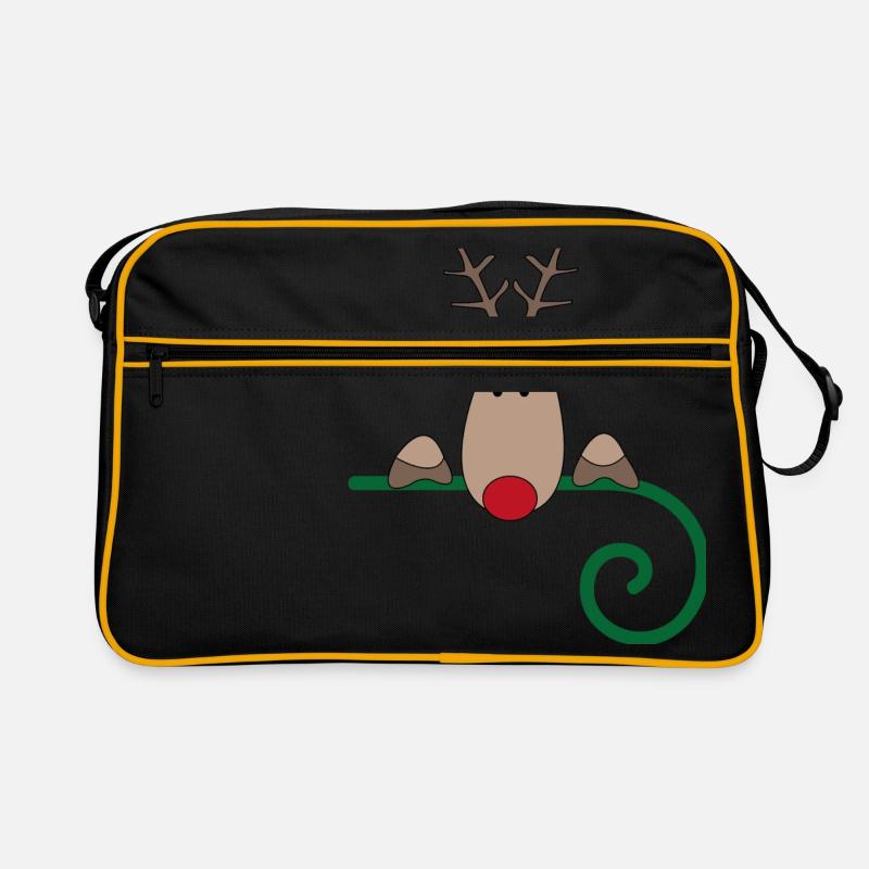 Noël - Sac Retro - noir/or