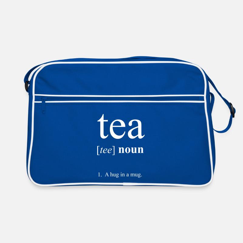 Idée de cadeau d'anniversaire d'amant de thé Sac Retro