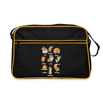 Corgi s - Sac Retro - noir/or - Devant