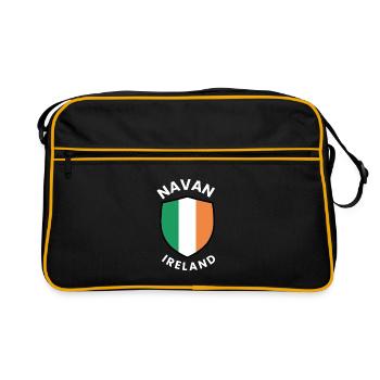 Navan Shield of Ireland - Retro Bag - black/gold - Front