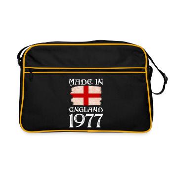 Made in England 1977 - St George's Day - English - Retro Bag - black/gold - Front