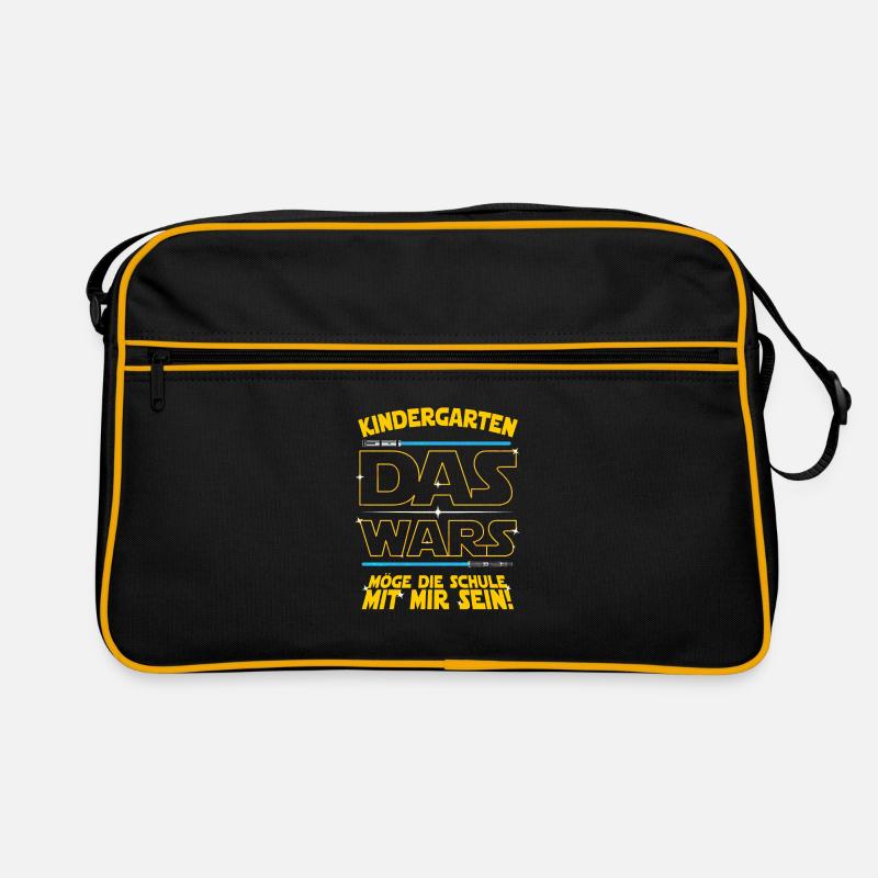 Kindergarten Das wars Schulkind Schule Retro Tasche