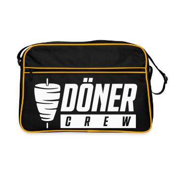 L’équipe Döner - Sac Retro - noir/or - Devant