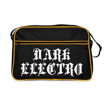 Gothic Dartk Electro - Retro Bag - black/gold - Front