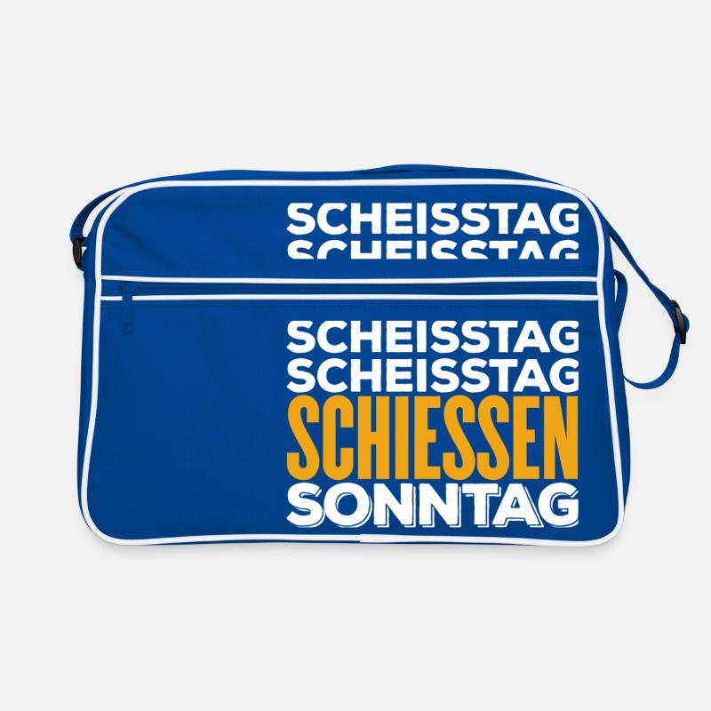 SCHIESSEN - Scheisstag Retro Tasche