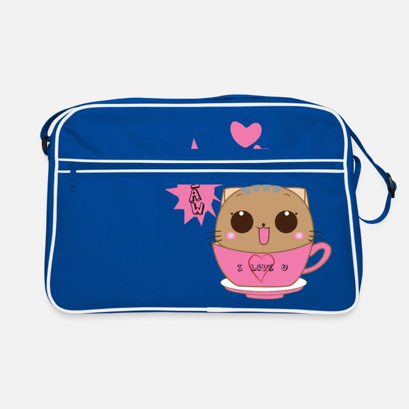 Cat Cute Retro Bag