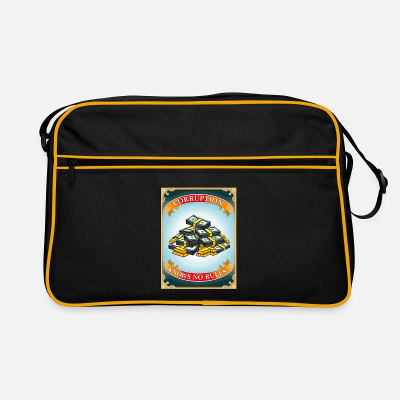 Corruption knows no rules Retro Bag