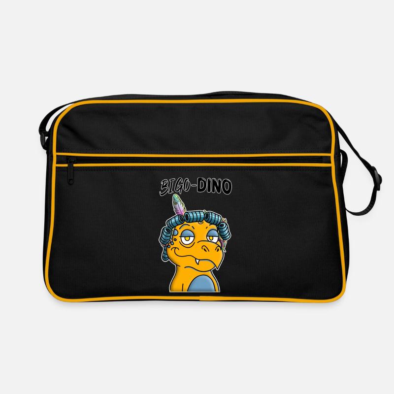 Bigoudi - Sac Retro - noir/or