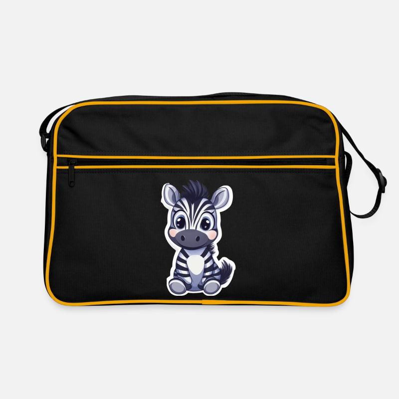 Zebra Retro Bag