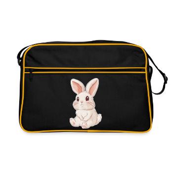 Hare - Retro Bag - black/gold - Front