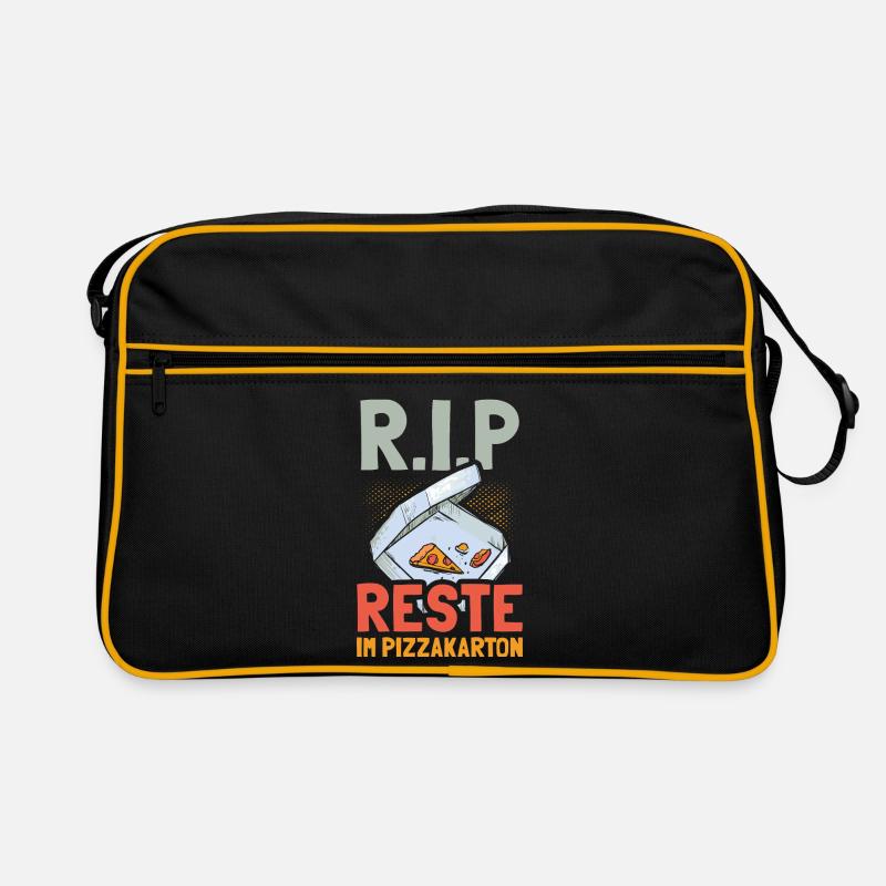 RIP - Reste im Pizzakarton Retro Tasche