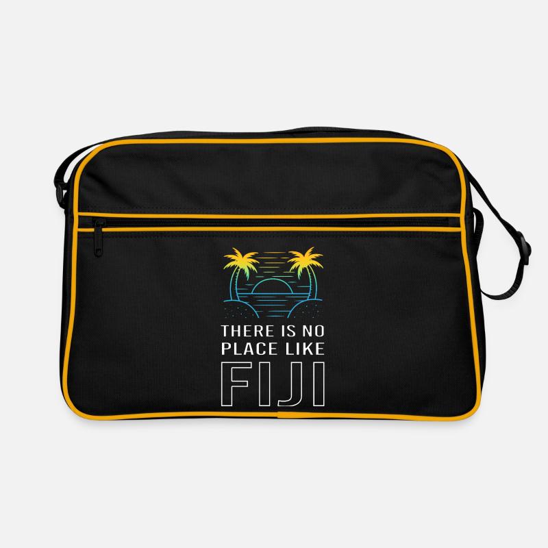 Fidji - Sac Retro - noir/or