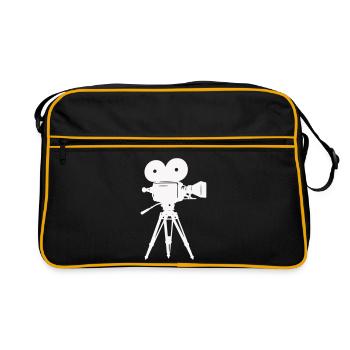 Caméra à pellicule Caméra - Sac Retro - noir/or - Devant