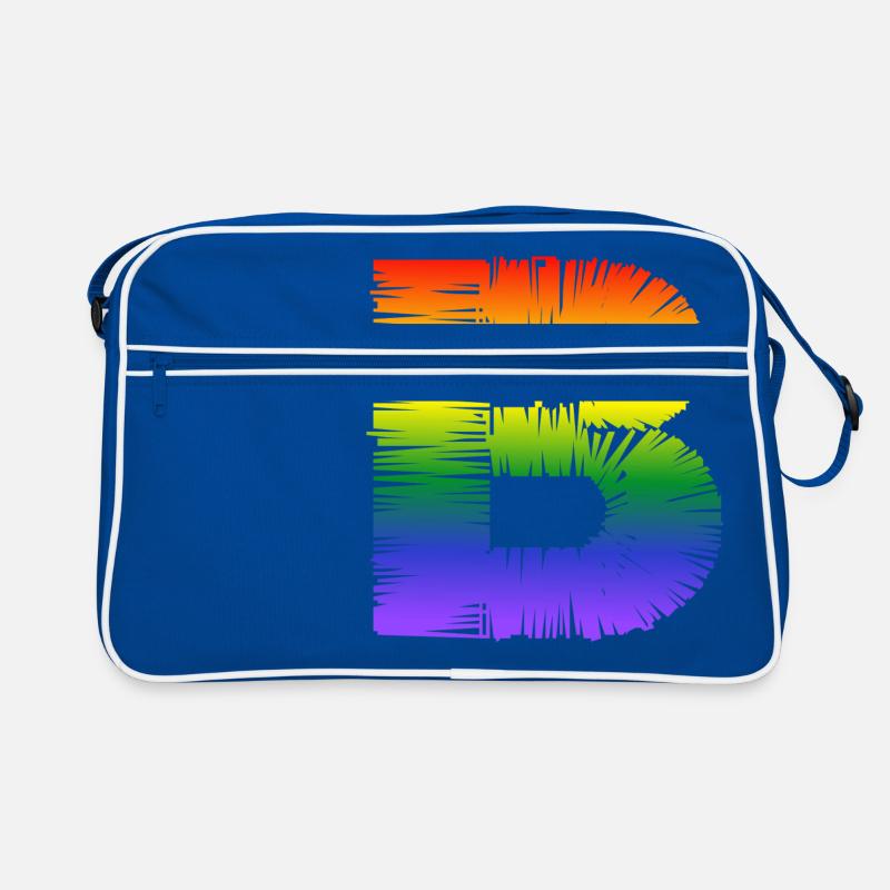 rainbow B Retro Tasche