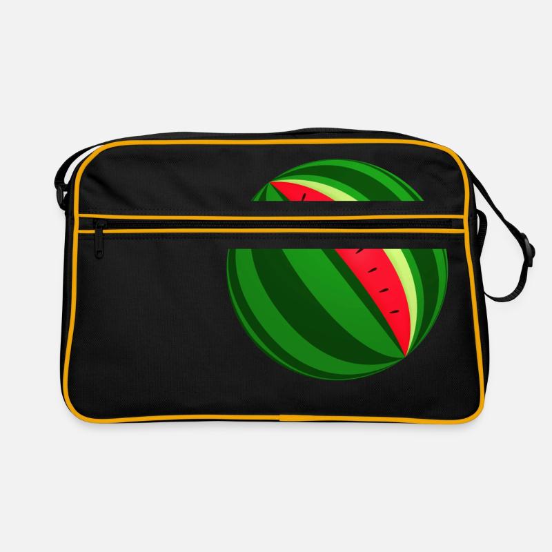 Wassermelone Retro Tasche