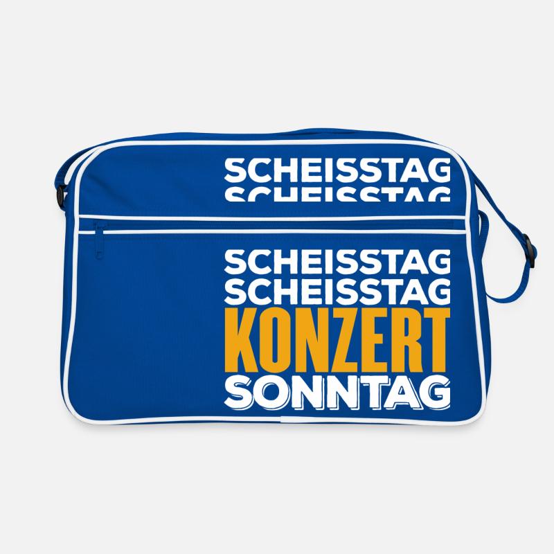 KONZERT - Scheisstag Retro Tasche