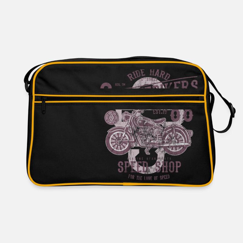 STREET BIKERS - Biker Motorcycle Motorcyle Gift Retro Bag